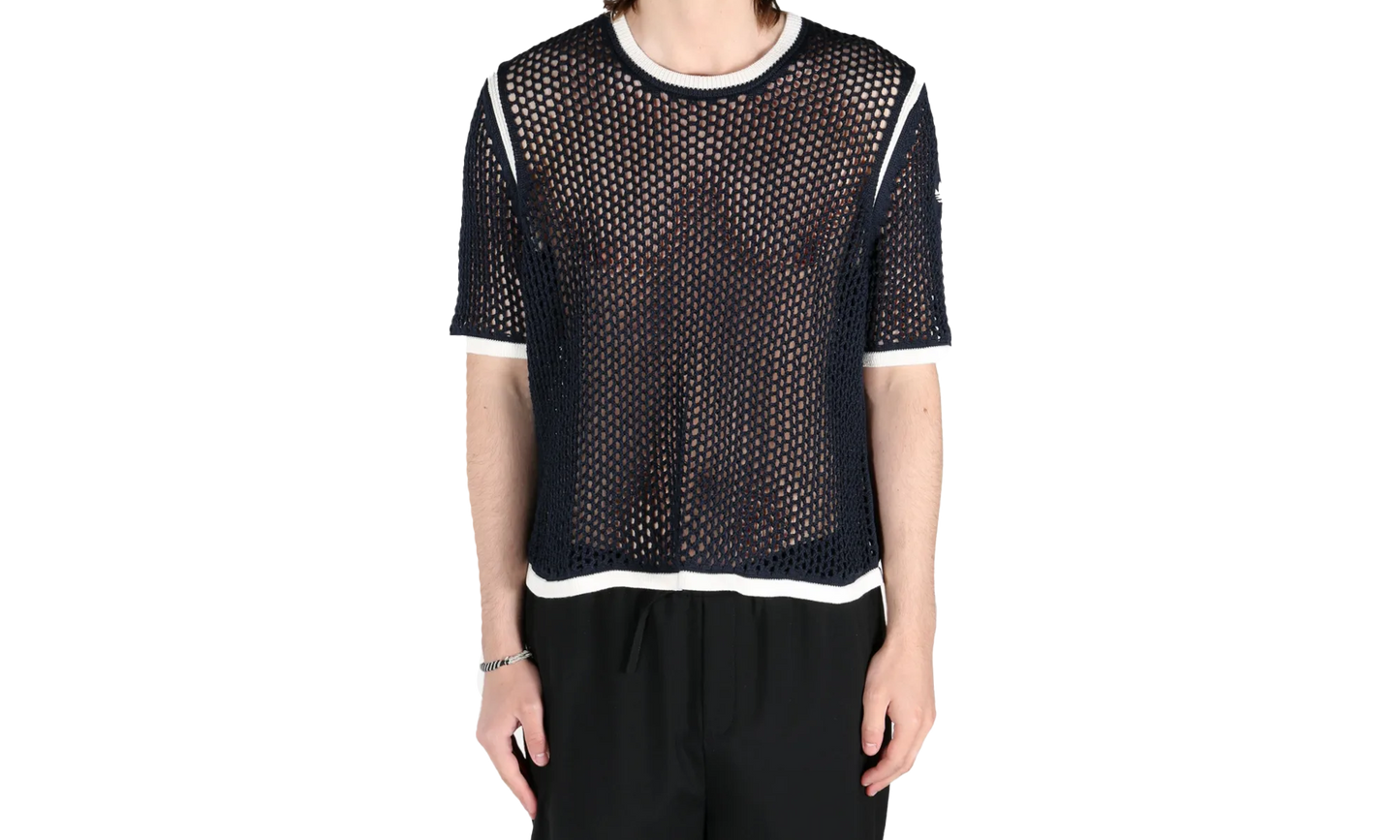 Knit T-Shirt "Wales Bonner - Night Navy" KA7052