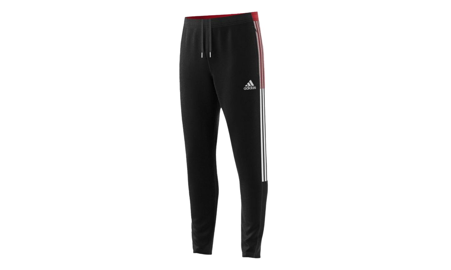 Tiro 21 Track Pants "Black / Team Power Red" GJ9867