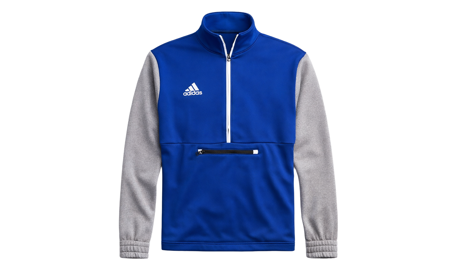 Team Issue 1/4 Zip Pullover "Blue / Grey" HI0696