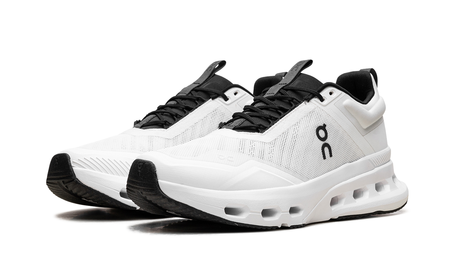 On Cloudnova X WMNS "White Black" 3WE30410462