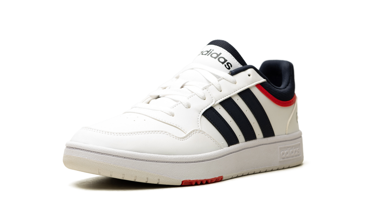 Hoops 3.0 Low Classic "Cloud White / Legend Ink / Vivid Red" GY5427
