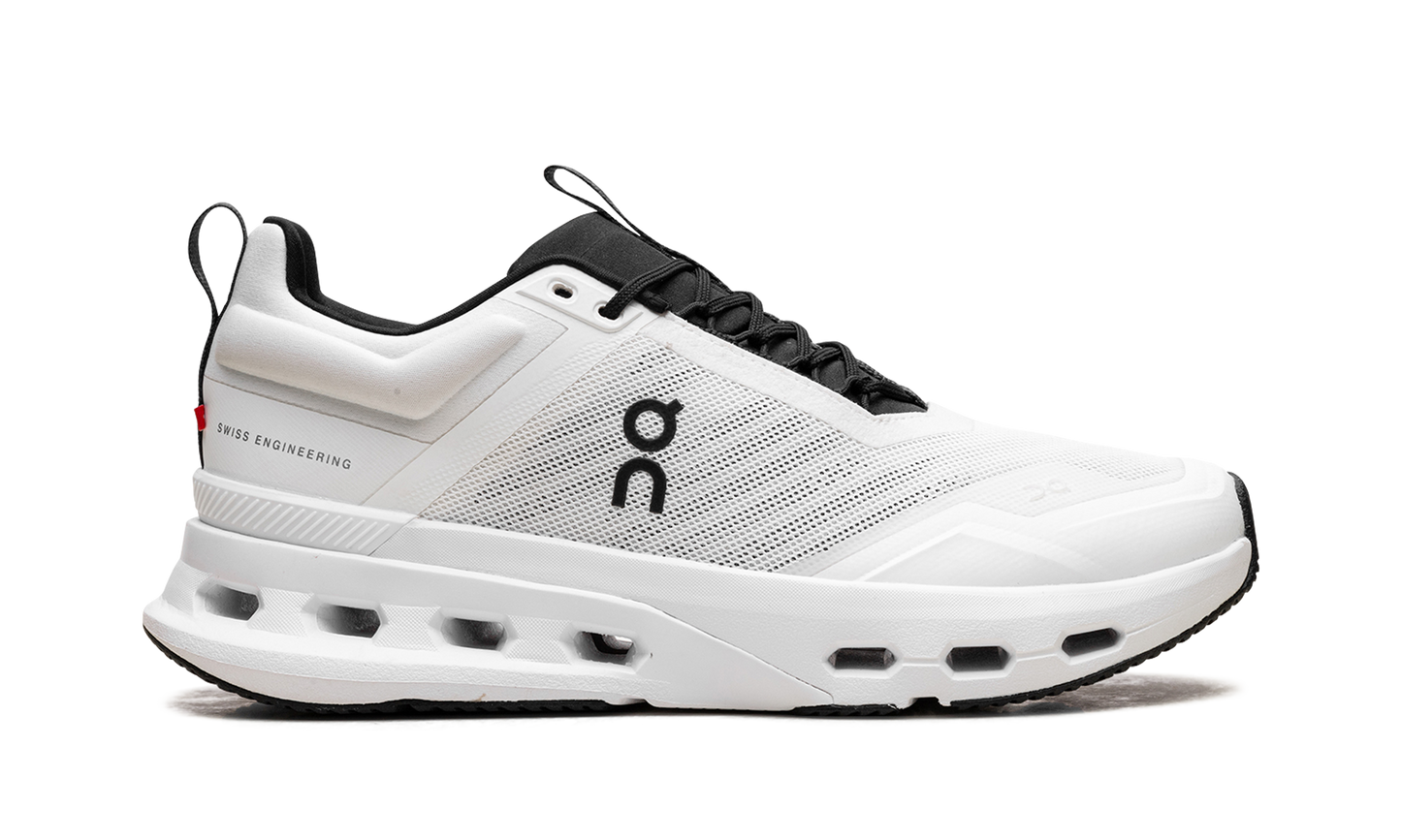 On Cloudnova X WMNS "White Black" 3WE30410462