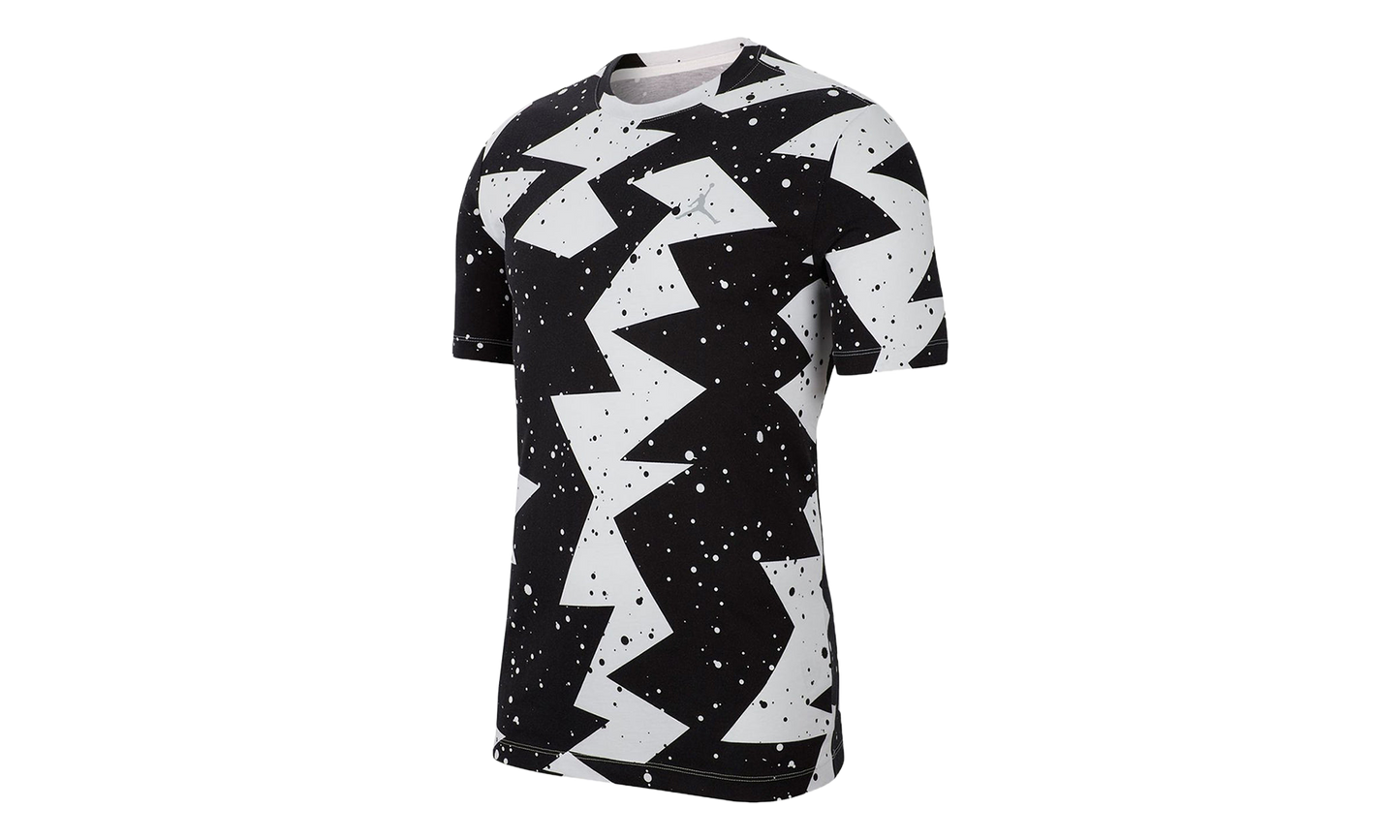 Printed Poolside T-Shirt "Black / White" CJ6215 010