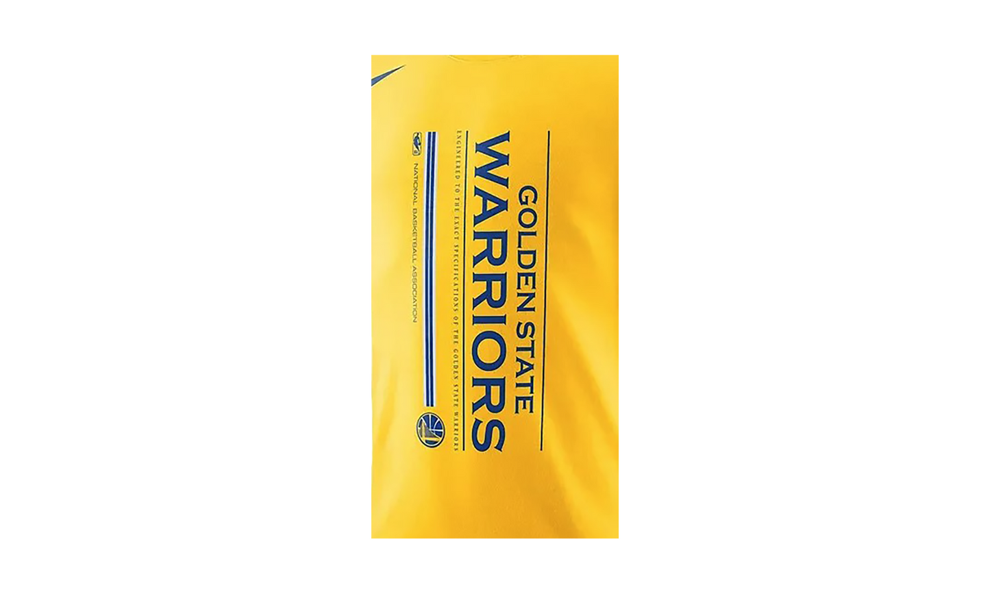 NBA Golden State Warriors Dri-Fit T-Shirt "Yellow" AQ6865 728