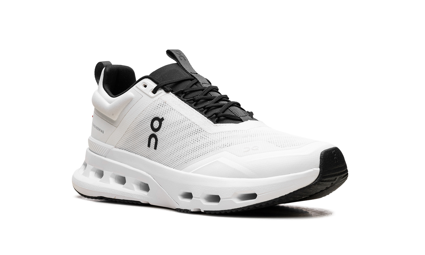 On Cloudnova X WMNS "White Black" 3WE30410462